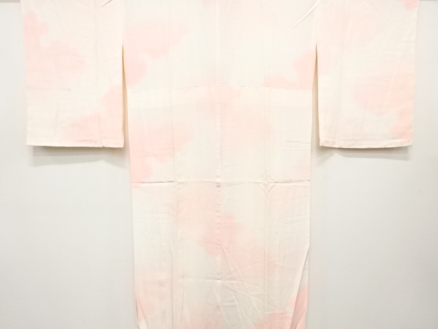 雲模様　暈し単衣長襦袢